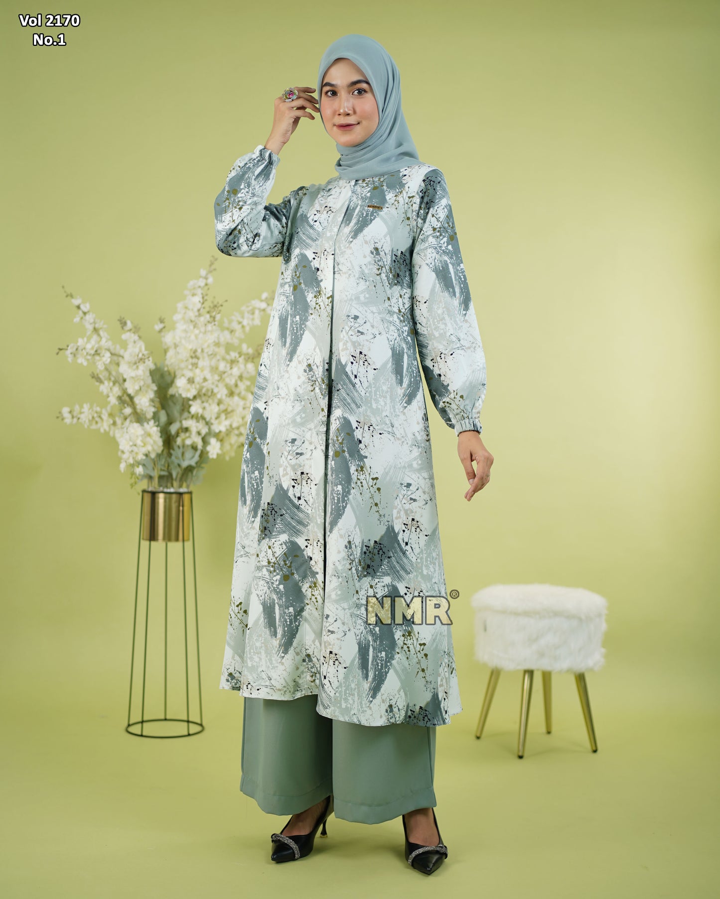 NMR Setelan Celana Kulot Tunik MS Vol 2170-1