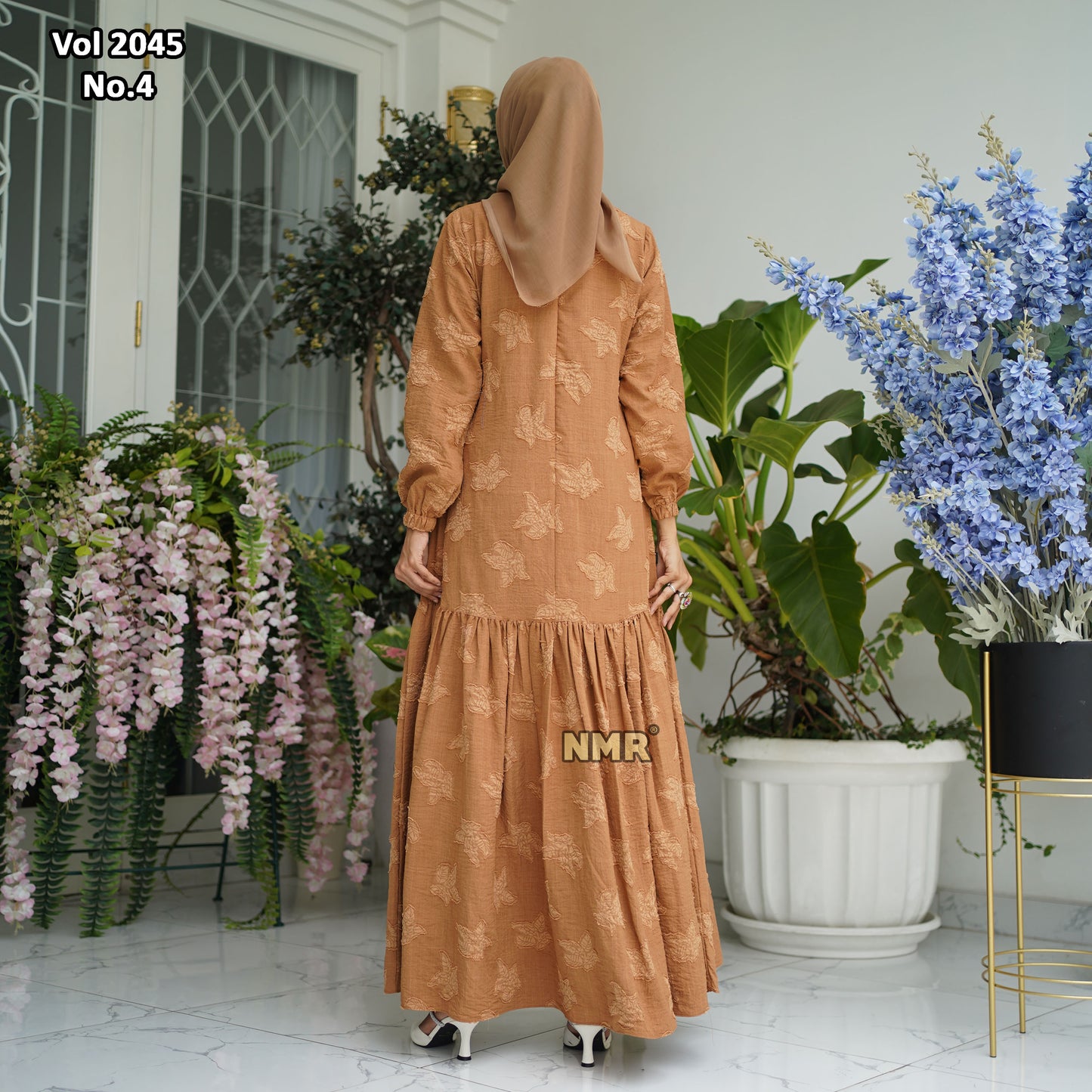 NMR Gamis Jaquard Vol 2045-4 (Resleting Belakang)