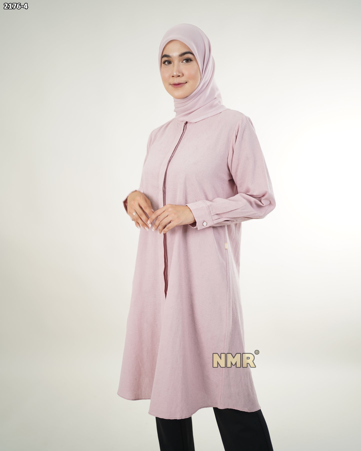 NMR Kemeja Blouse Tunik Katun Jaguard Vol 2176-4 (Sanghai)