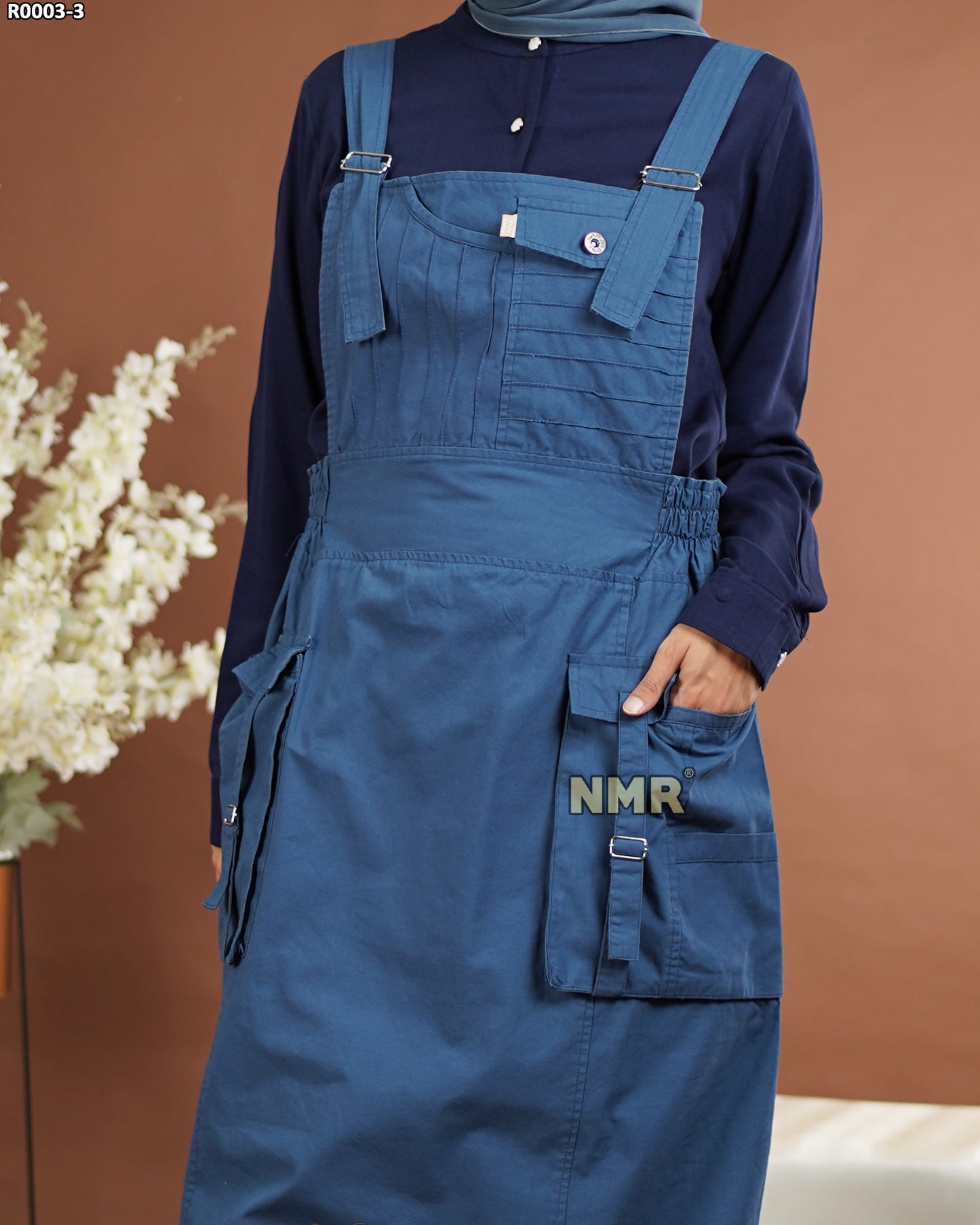 NMR Gamis Jumpsuit Overall Baby Canvas Vol R003-3