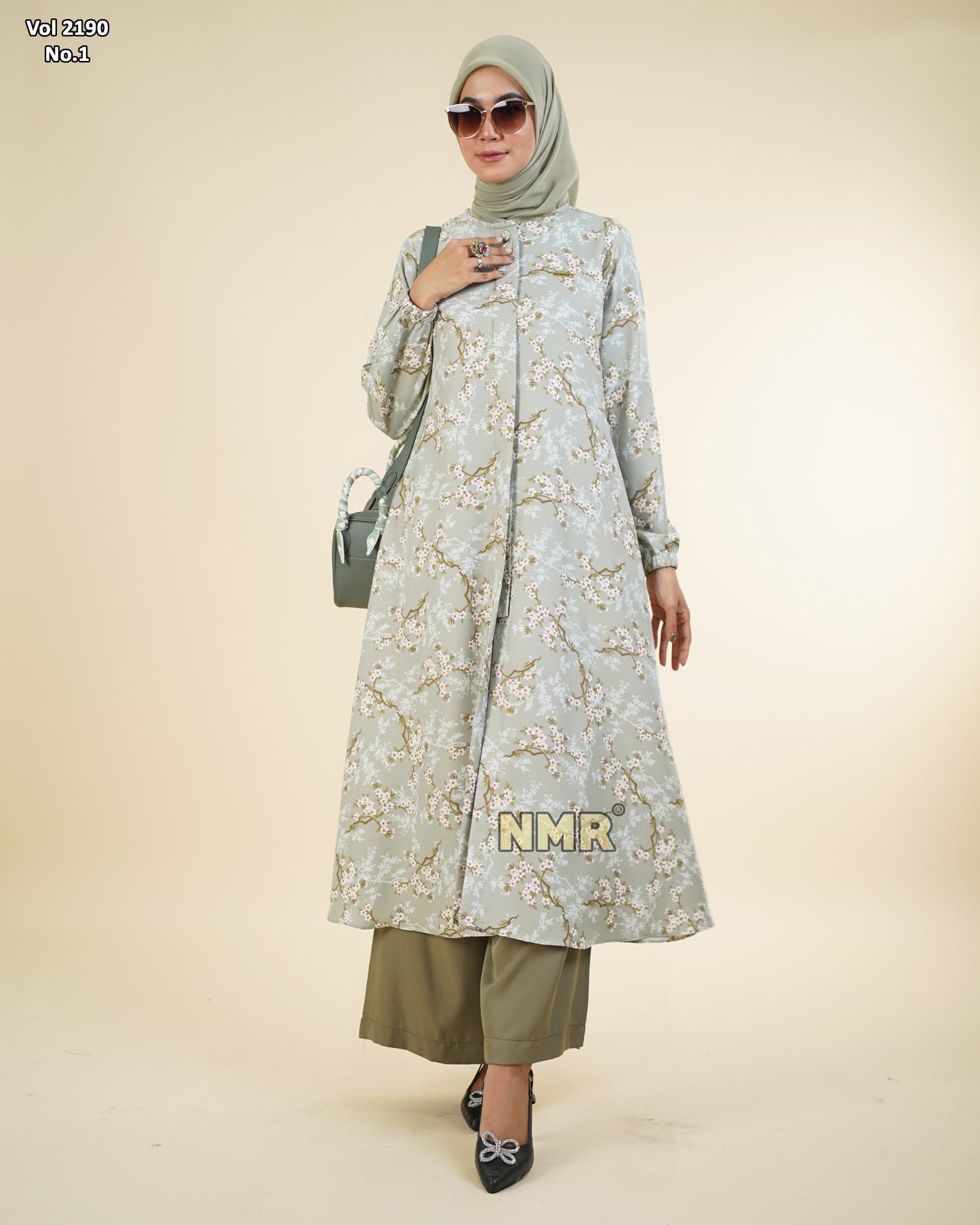NMR Setelan Celana Kulot Tunik MS Vol 2190-1