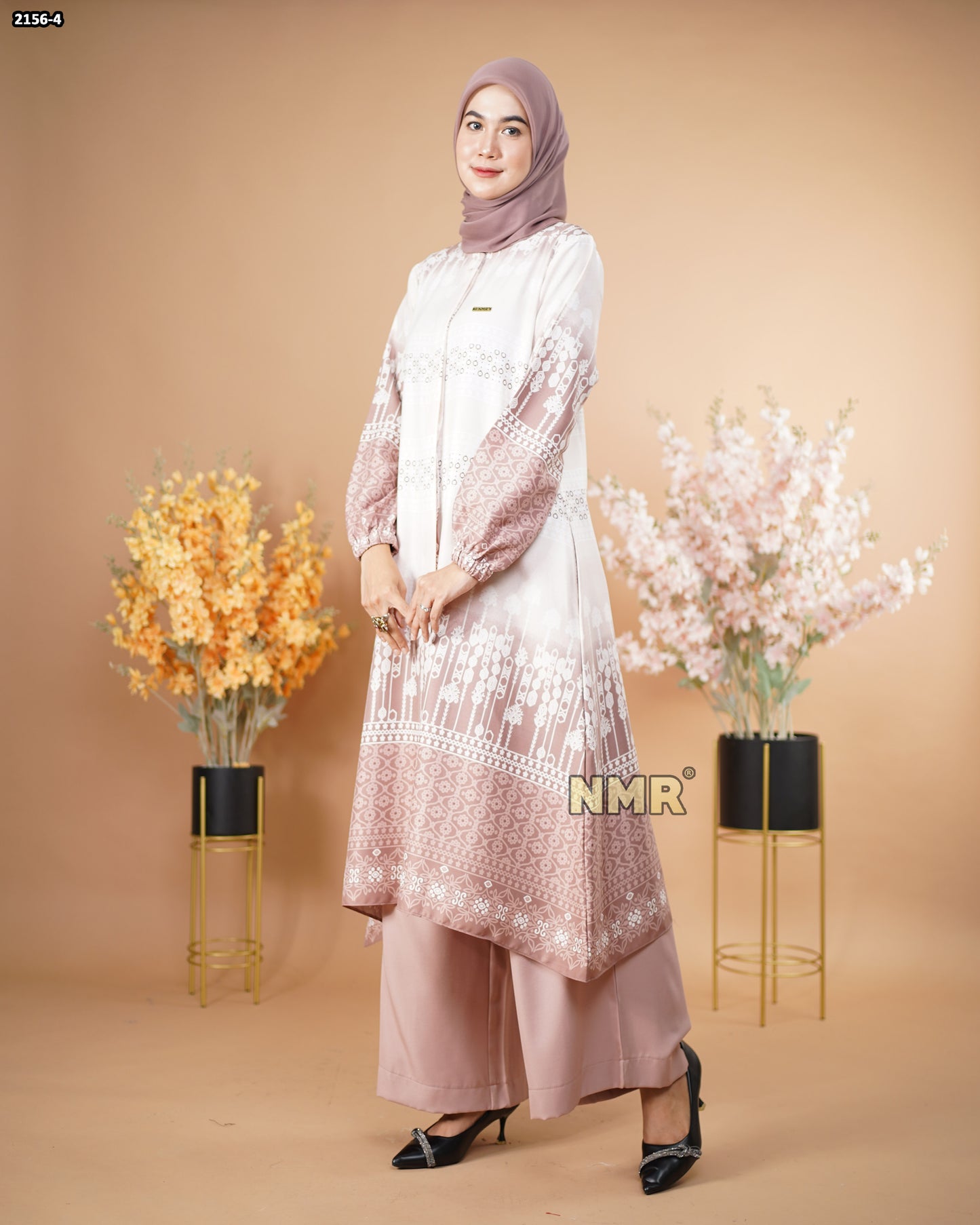 NMR Setelan Celana Kulot Tunik MS Vol 2156-4