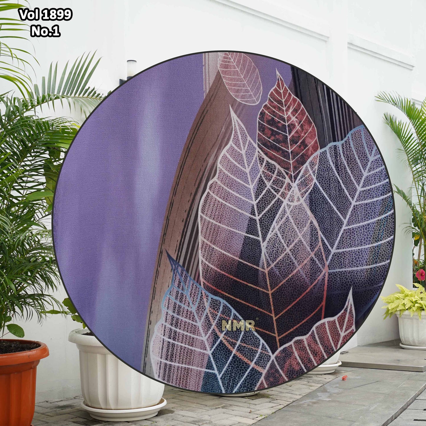 NMR Gamis Jetblack Rose Crape Kerah Vol 1899-1