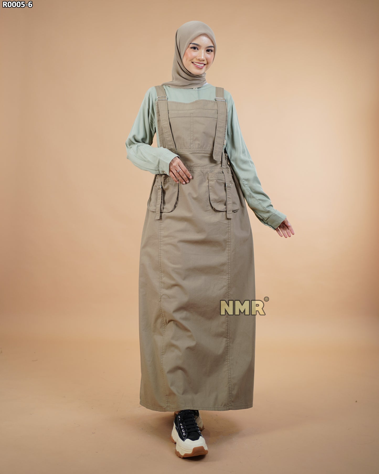 NMR Gamis Jumpsuit Overall Baby Canvas Vol R0005-6