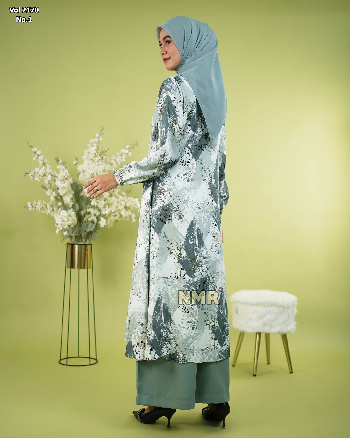 NMR Setelan Celana Kulot Tunik MS Vol 2170-1