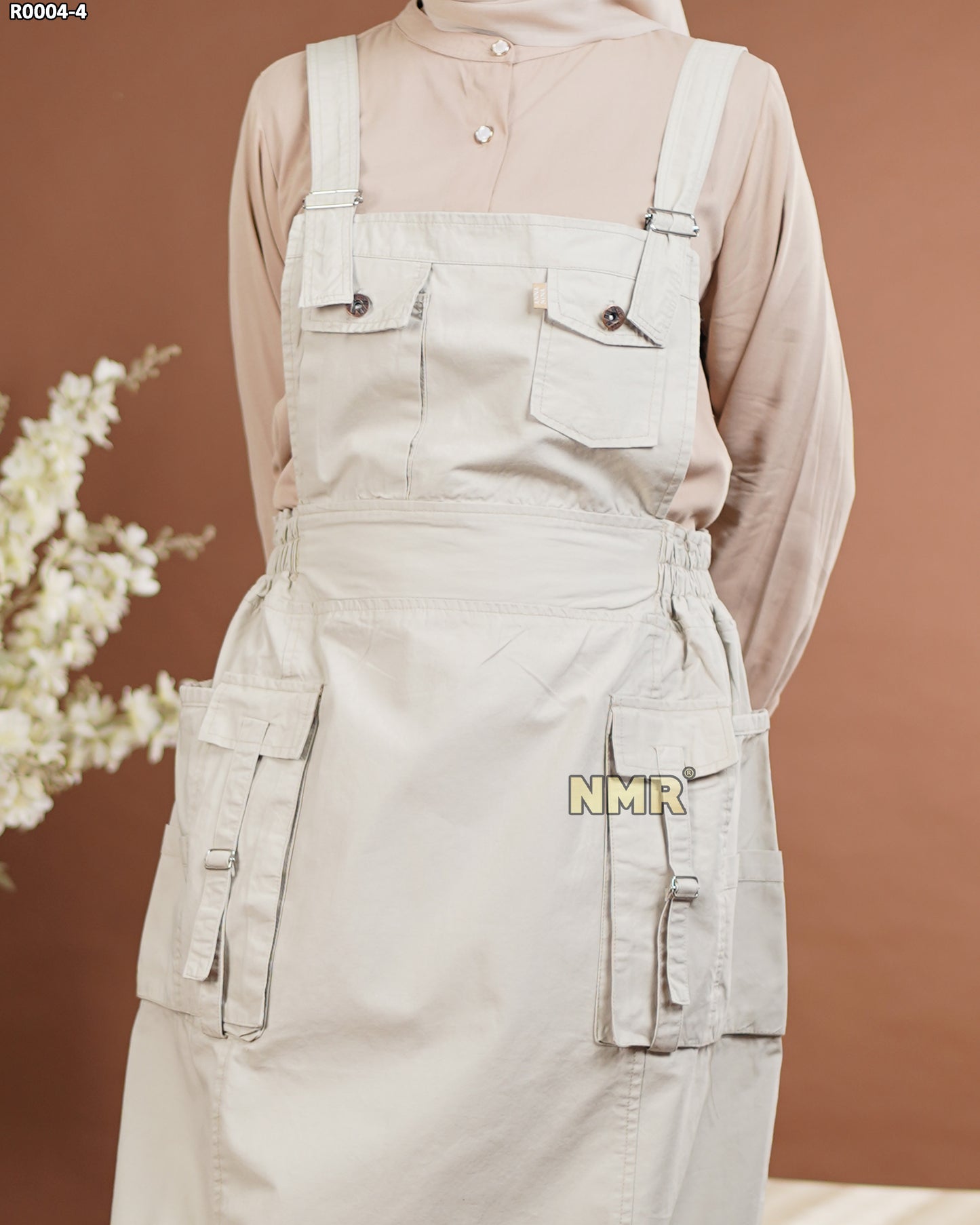 NMR Gamis Jumpsuit Overall Baby Canvas Vol R004-4