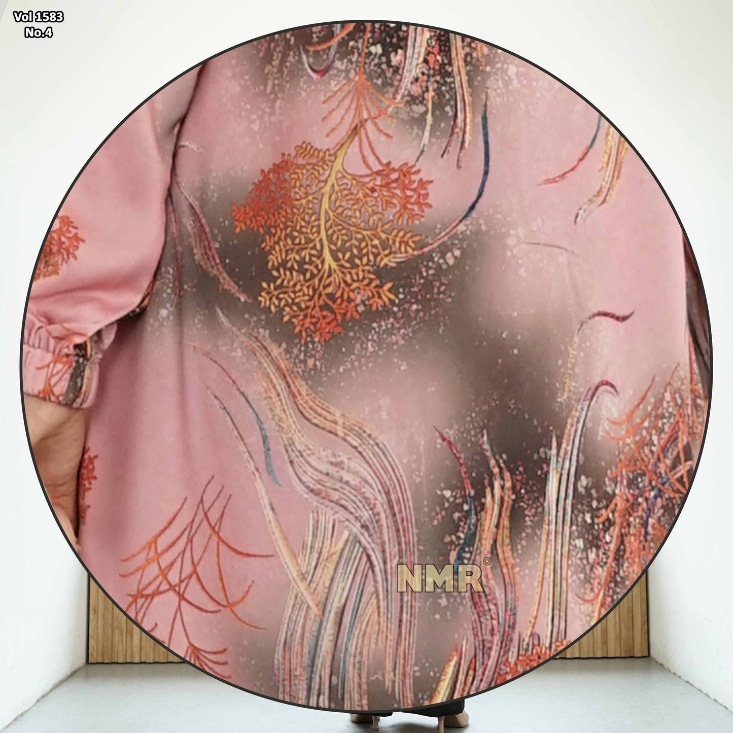 NMR Setelan Kulot Tunik Armn Silk Vol 1583-4