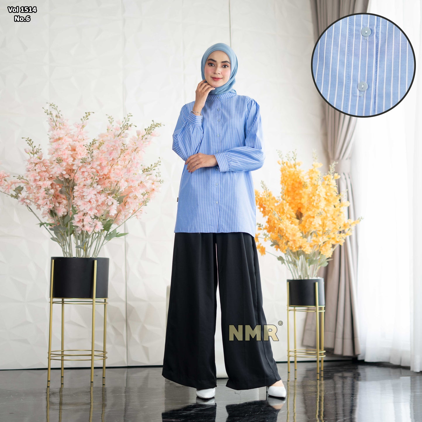 NMR Kemeja Katun Saluria Vol 1514-6