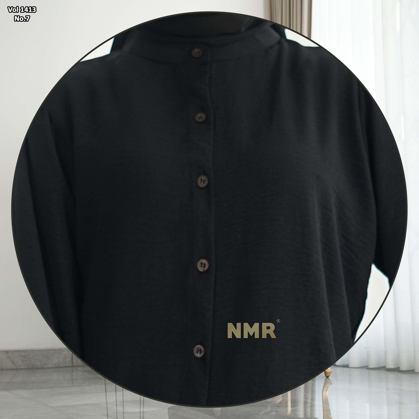 NMR Kemeja Rayon Crinkle Vol 1413-7