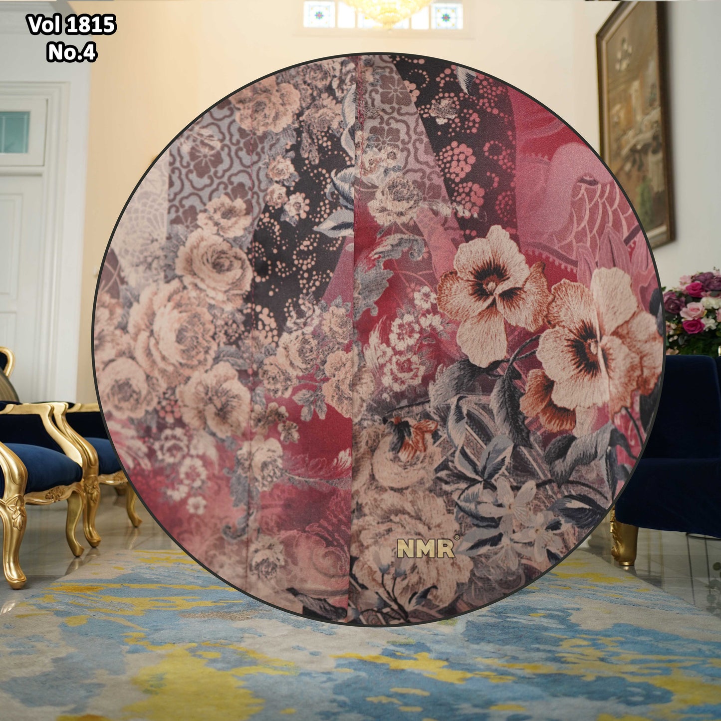 NMR Setelan Kulot Tunik Armn Silk Vol 1815-4