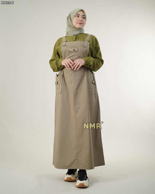 NMR Gamis Jumpsuit Overall Baby Canvas Vol R0015-6