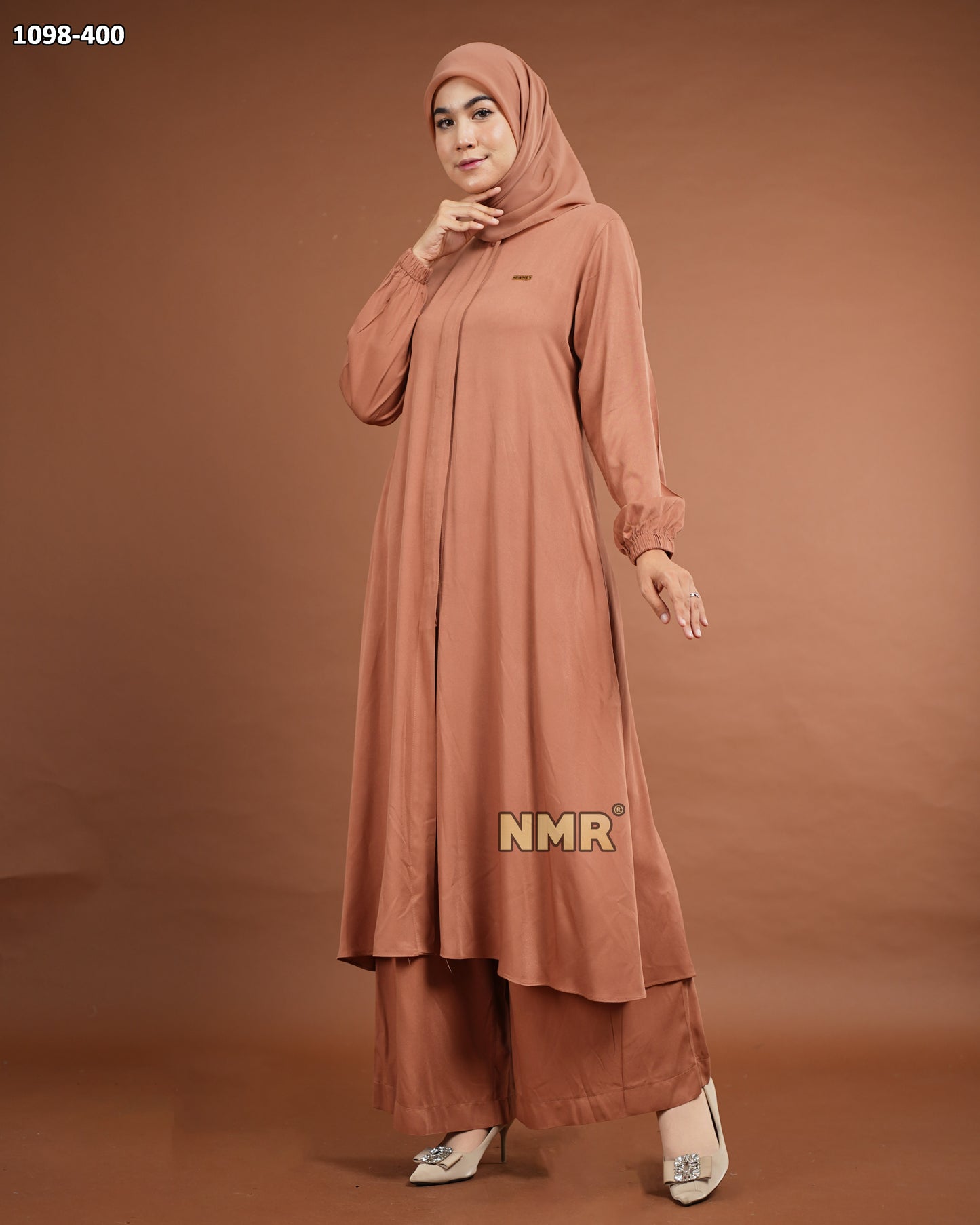 NMR Setelan Tunik Celana Twill Uniqlo Vol 1098-400