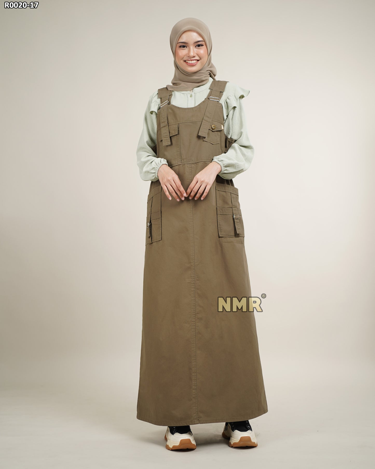 NMR Gamis Jumpsuit Overall Baby Canvas Vol R0020 -17