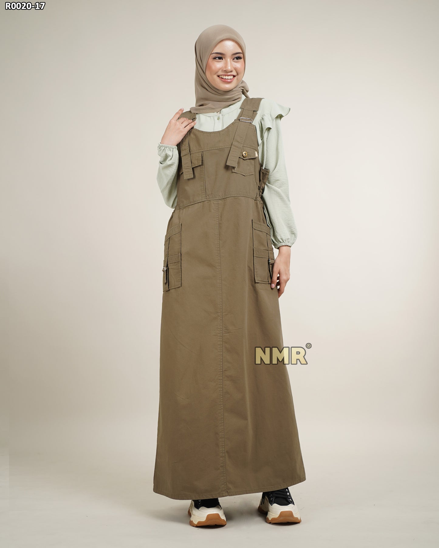 NMR Gamis Jumpsuit Overall Baby Canvas Vol R0020 -17