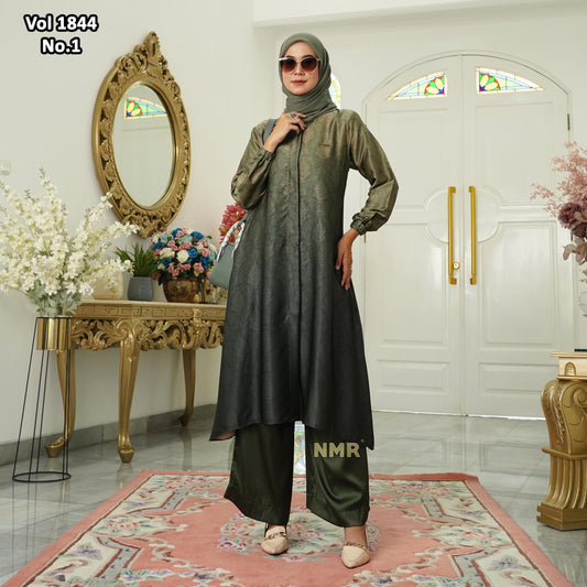 NMR Vol 1844-1 Setelan Kulot Tunik Armn Silk