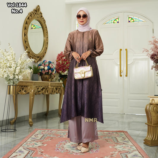 NMR Vol 1844-4 Setelan Kulot Tunik Armn Silk