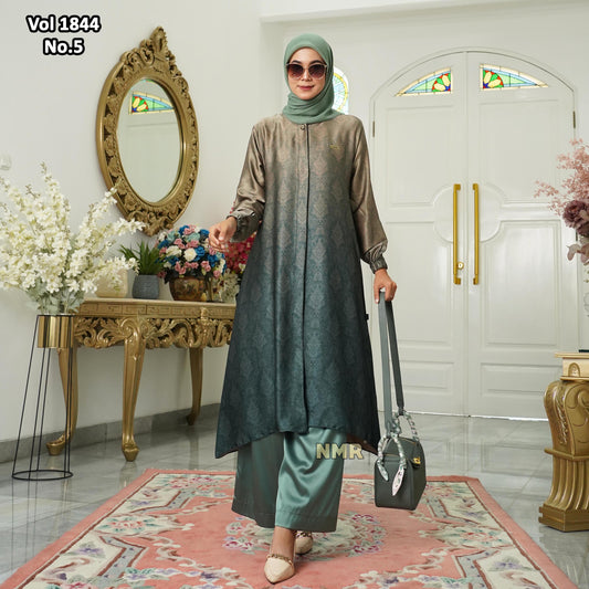 NMR Vol 1844-5 Setelan Kulot Tunik Armn Silk