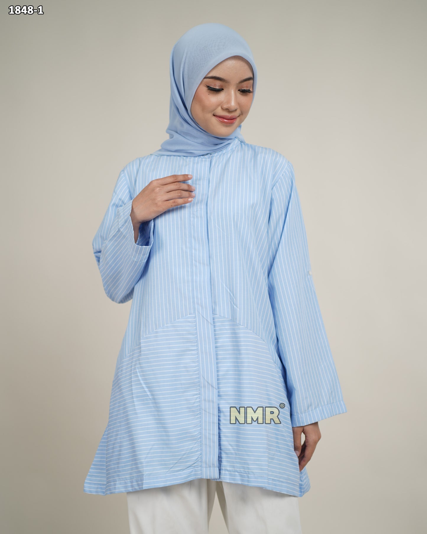 NMR Vol 1848 Kemeja Tunik Katun Saluria