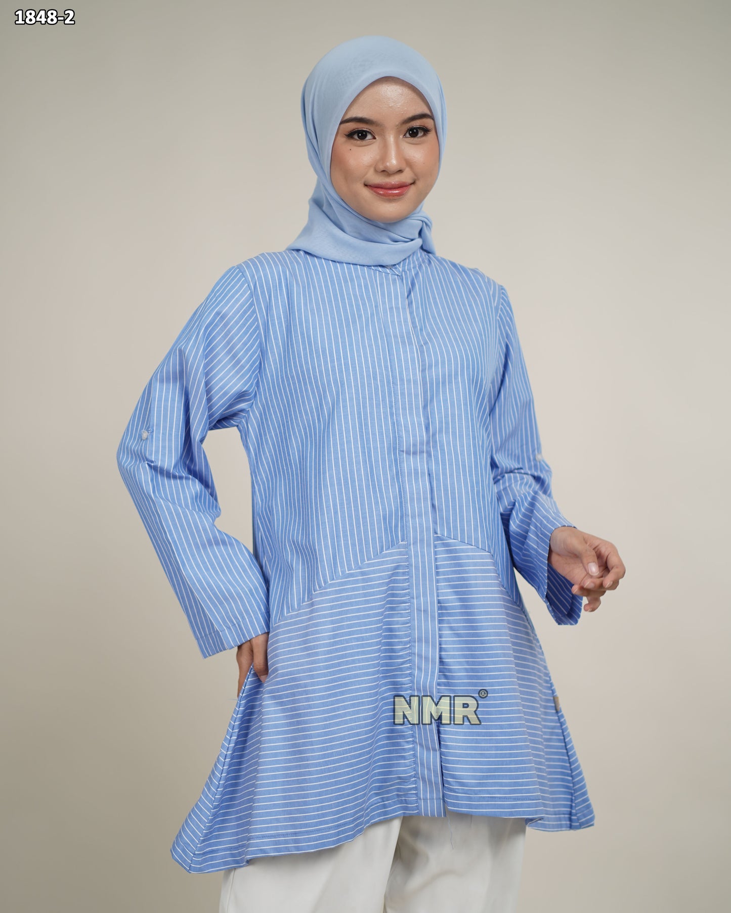 NMR Vol 1848 Kemeja Tunik Katun Saluria