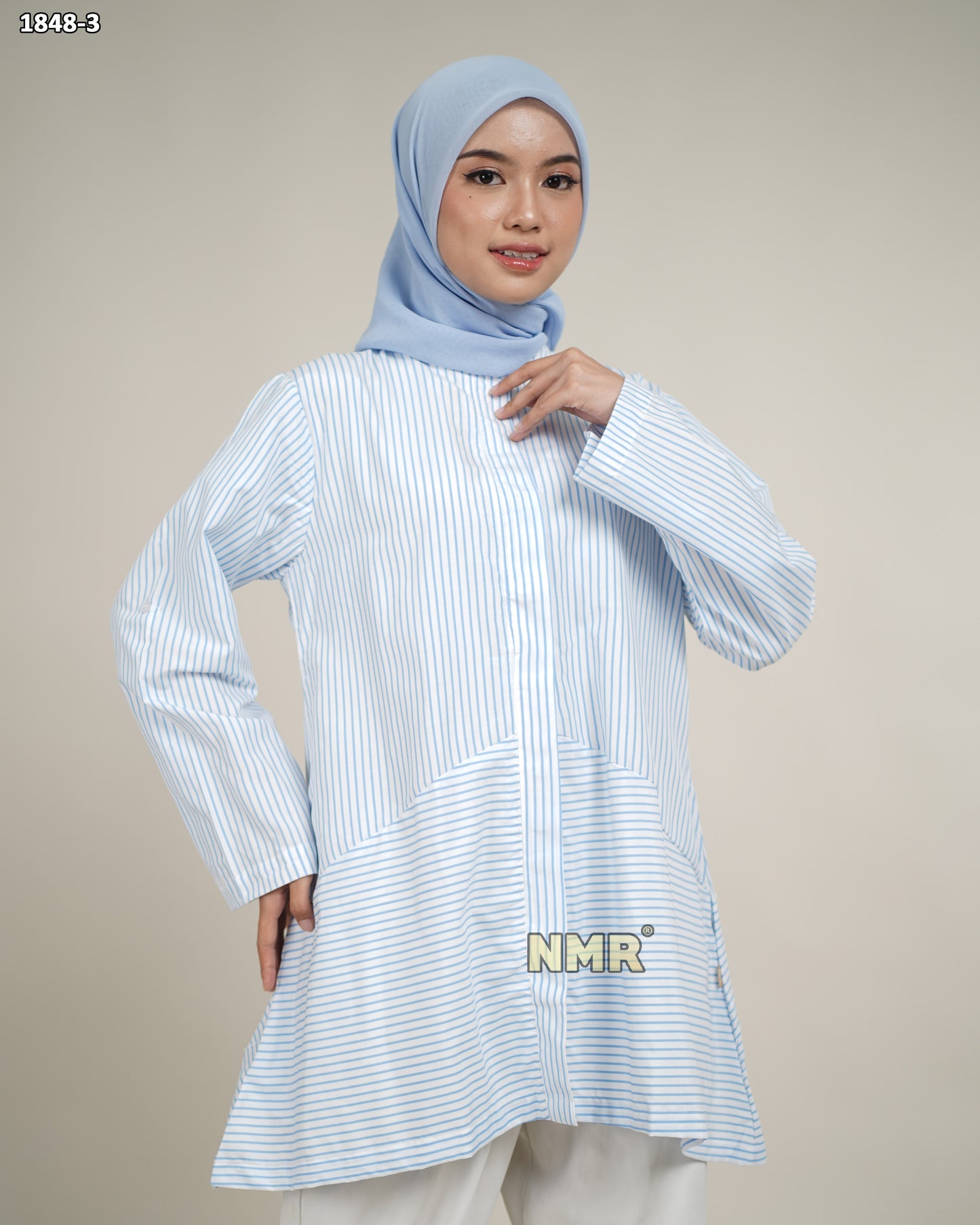 NMR Vol 1848 Kemeja Tunik Katun Saluria