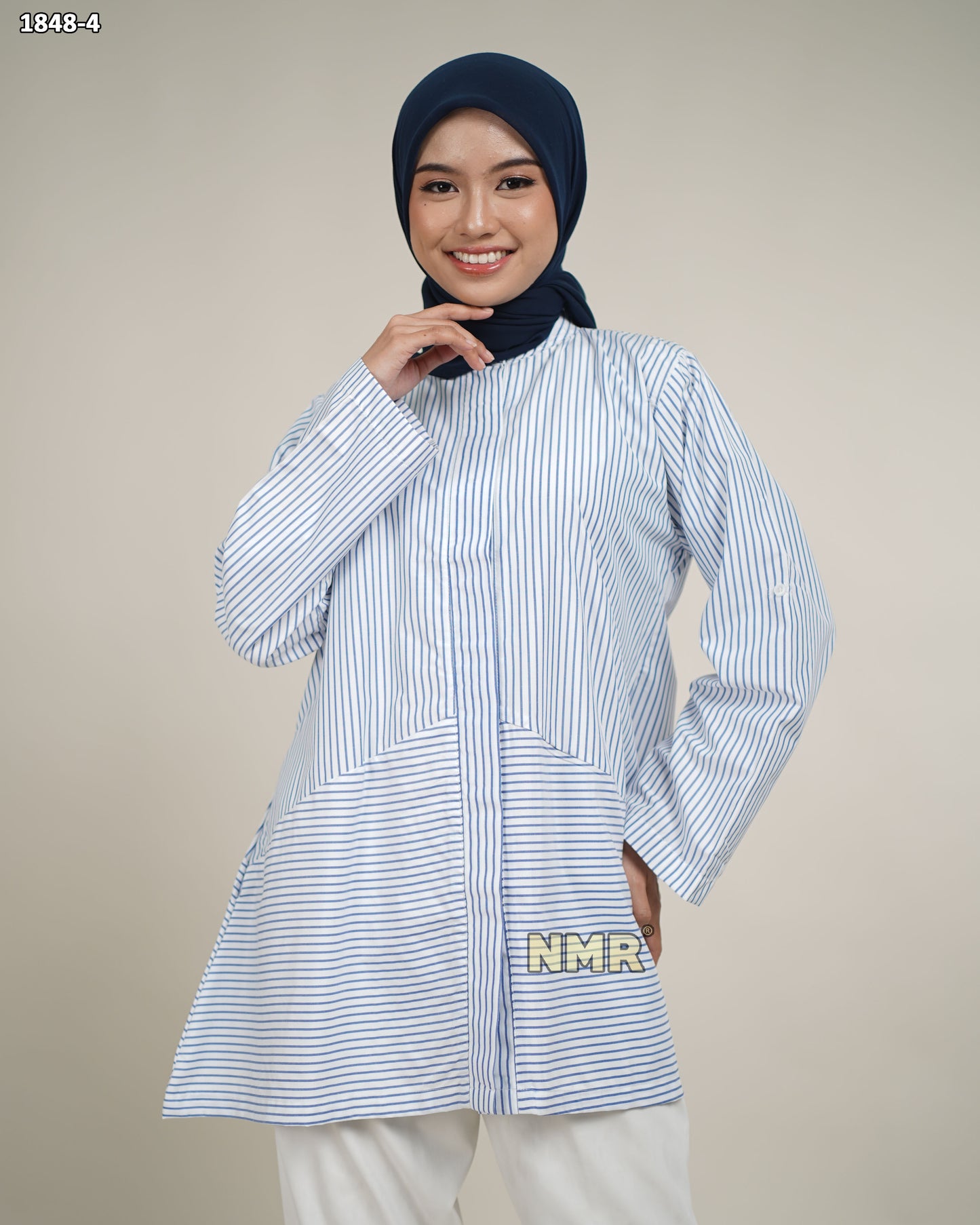 NMR Vol 1848 Kemeja Tunik Katun Saluria