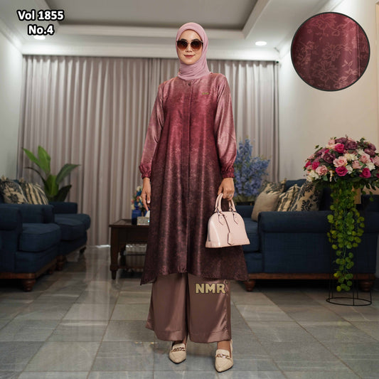 NMR Vol 1855-4 Setelan Kulot Tunik Armn Silk