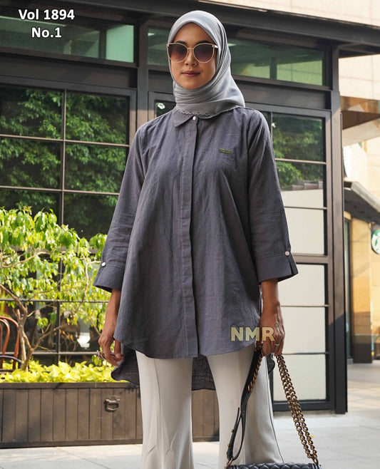 NMR Vol 1894-1 Kemeja Tunik Katun Jaguar