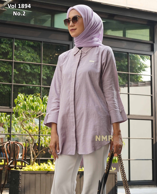 NMR Vol 1894-2 Kemeja Tunik Katun Jaguar