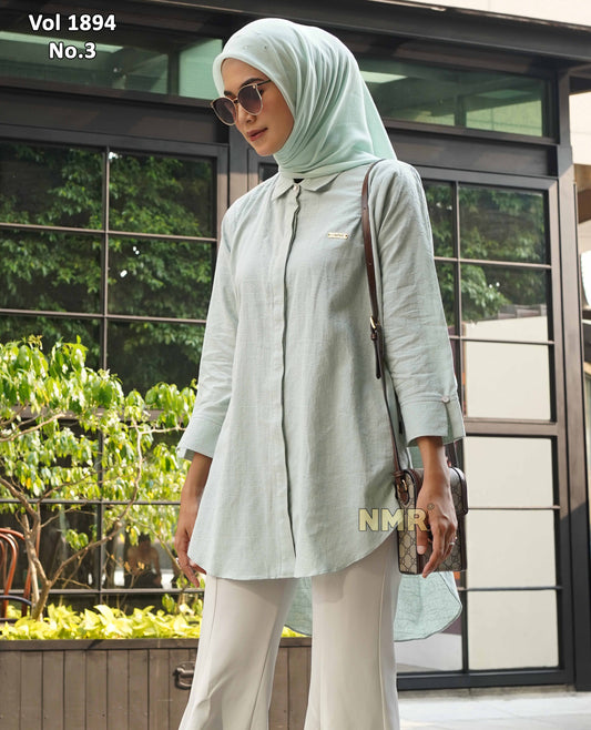 NMR Vol 1894-3 Kemeja Tunik Katun Jaguar