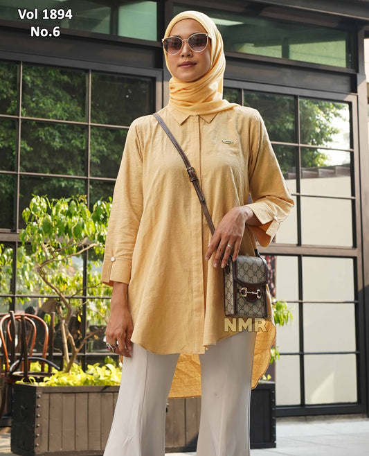 NMR Vol 1894-6 Kemeja Tunik Katun Jaguar