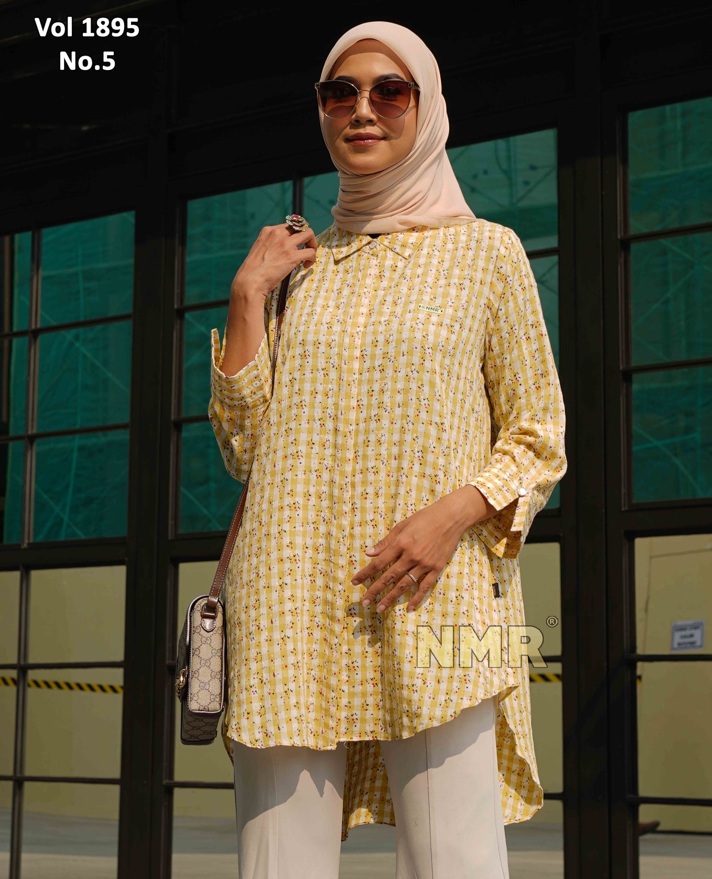 NMR Vol 1895-5 Kemeja Tunik Katun