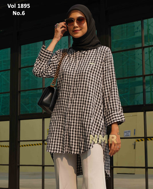 NMR Vol 1895-6 Kemeja Tunik Katun