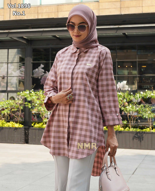 NMR Vol 1896-1 Kemeja Tunik Katun