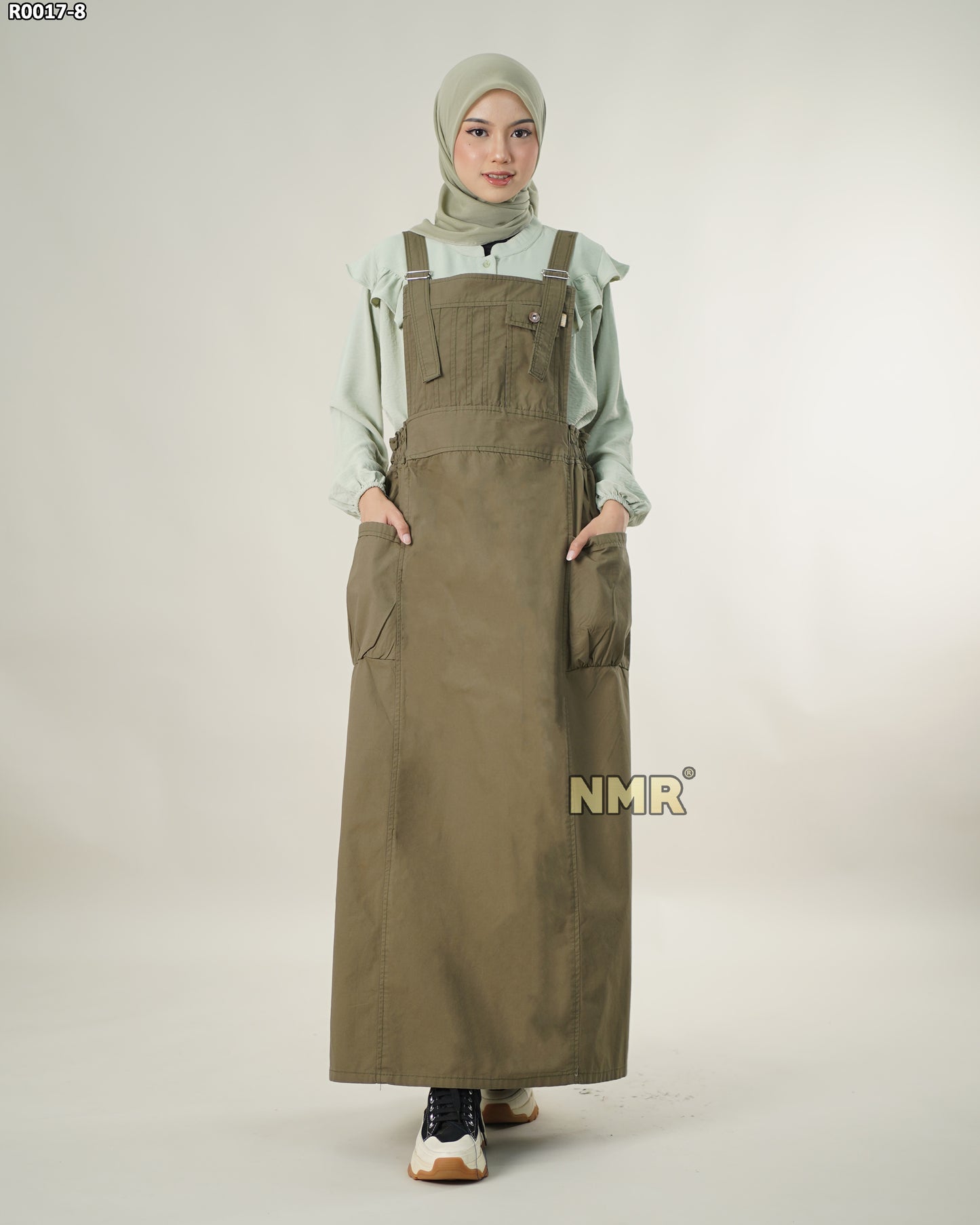 NMR Gamis Jumpsuit Overall Baby Canvas Vol R0017-8