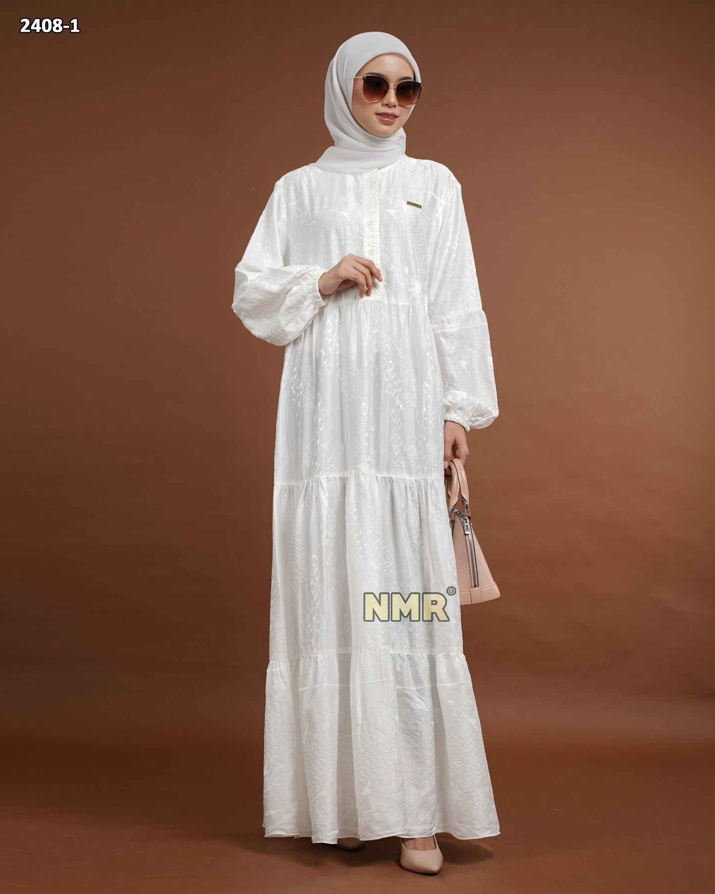 NMR Gamis Arnami Bordir Vol 2408-1