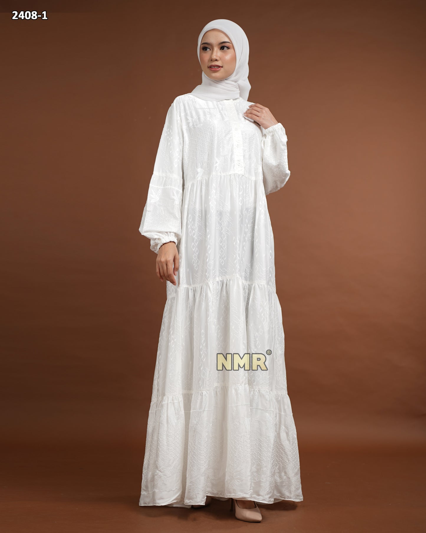 NMR Gamis Arnami Bordir Vol 2408-1