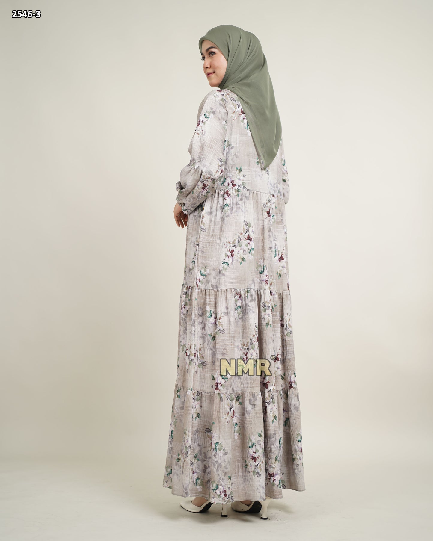 NMR Gamis Crespo Print Vol 2546-3