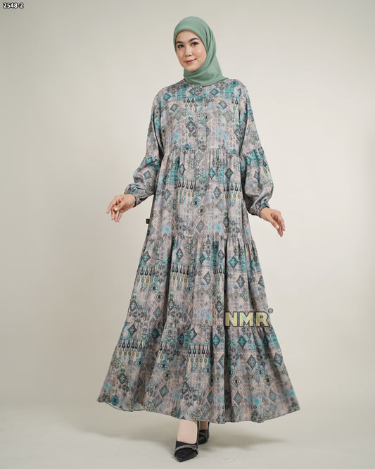 NMR Gamis Crespo Print Vol 2548-2