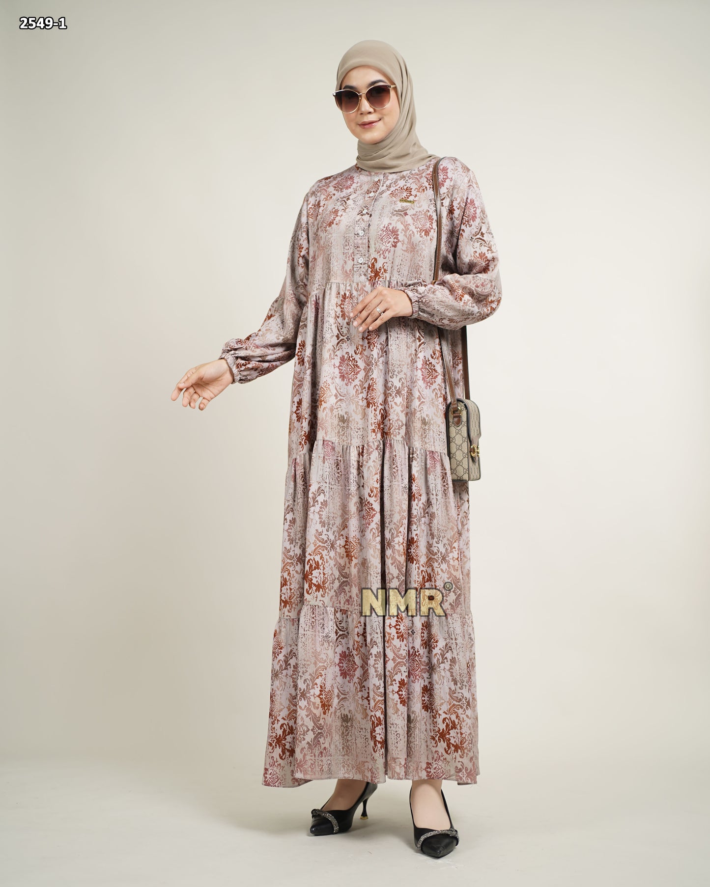 NMR Gamis Crespo Print Vol 2549-1