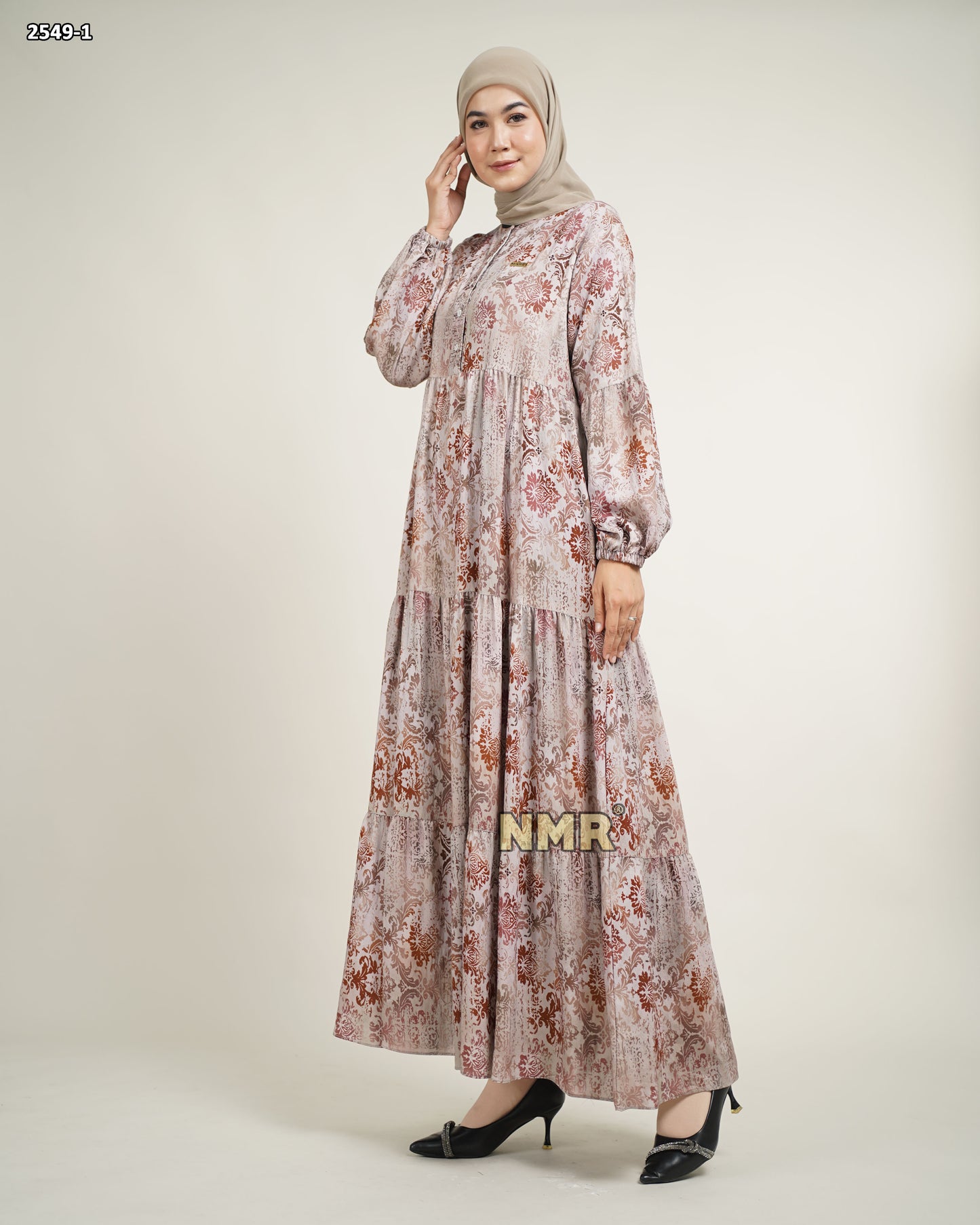 NMR Gamis Crespo Print Vol 2549-1