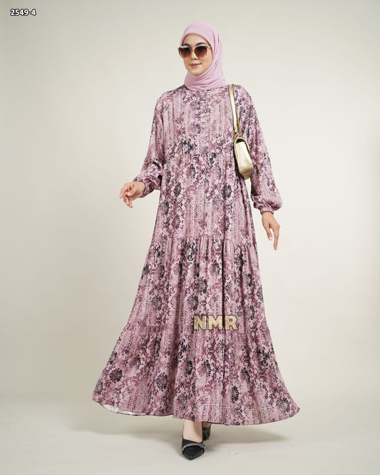 NMR Gamis Crespo Print Vol 2549-4