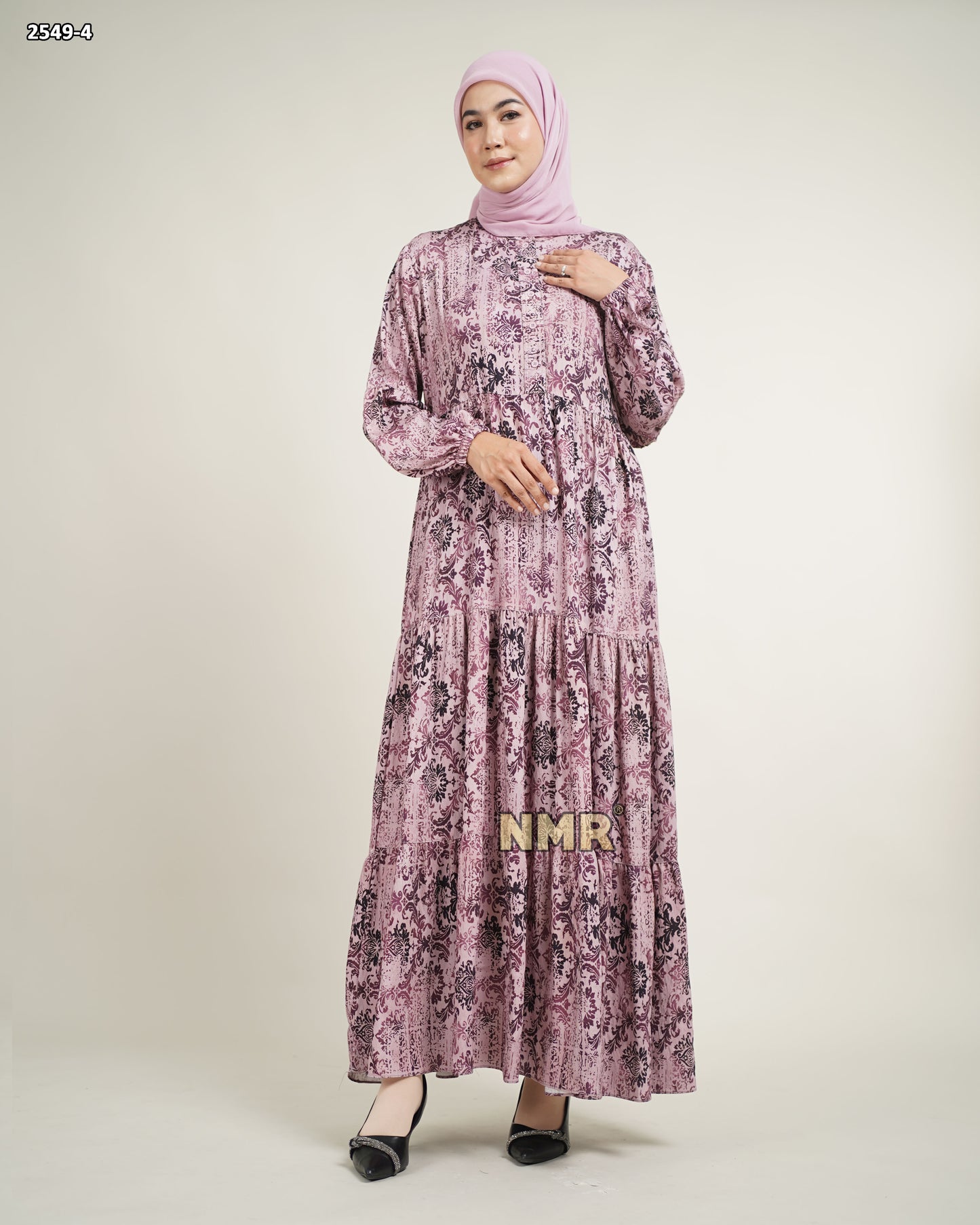 NMR Gamis Crespo Print Vol 2549-4