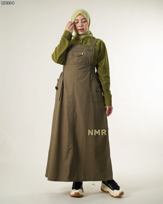 NMR Gamis Jumpsuit Overall Baby Canvas Vol R0015-8