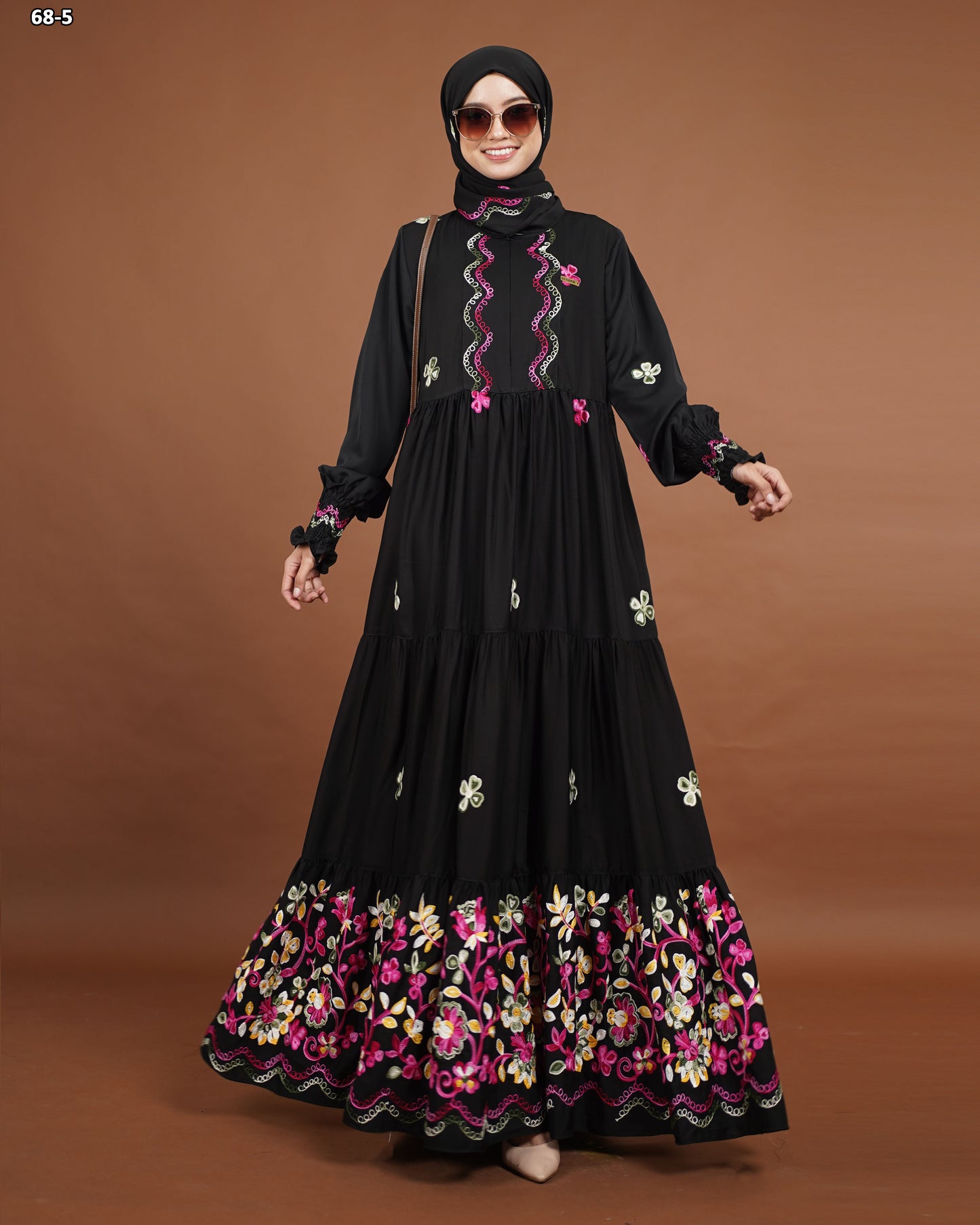 NMR Gamis Jetblack Silk Vol 68