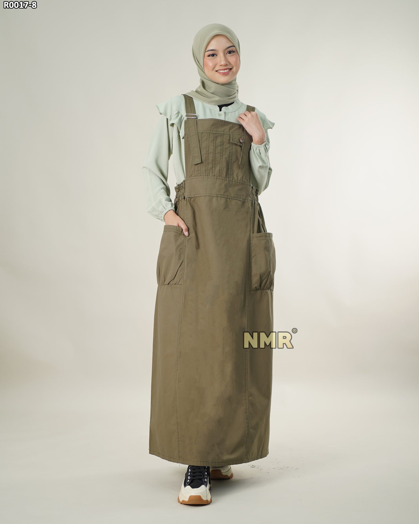 NMR Gamis Jumpsuit Overall Baby Canvas Vol R0017-8