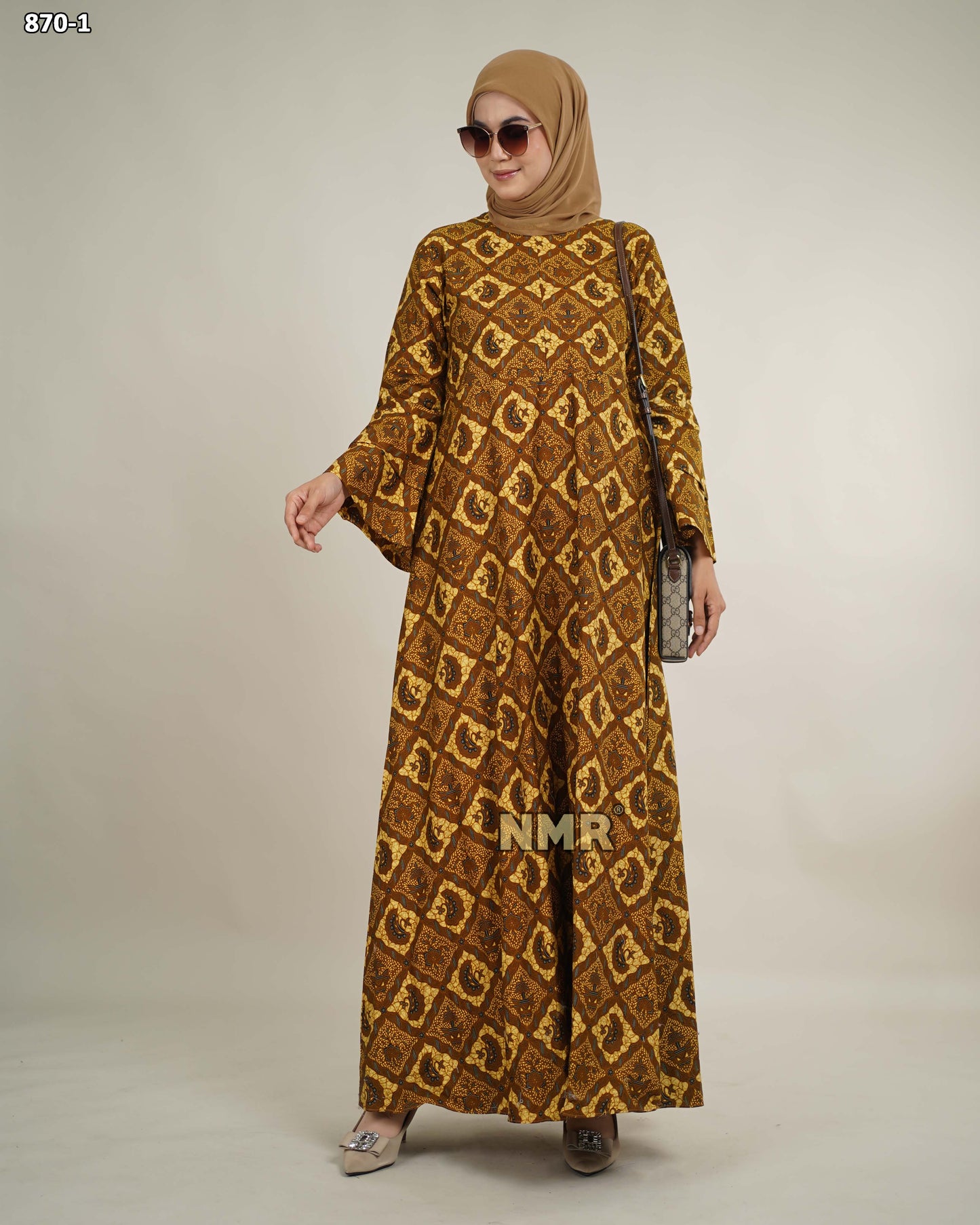 NMR Gamis Batik Katun Premium Vol 870