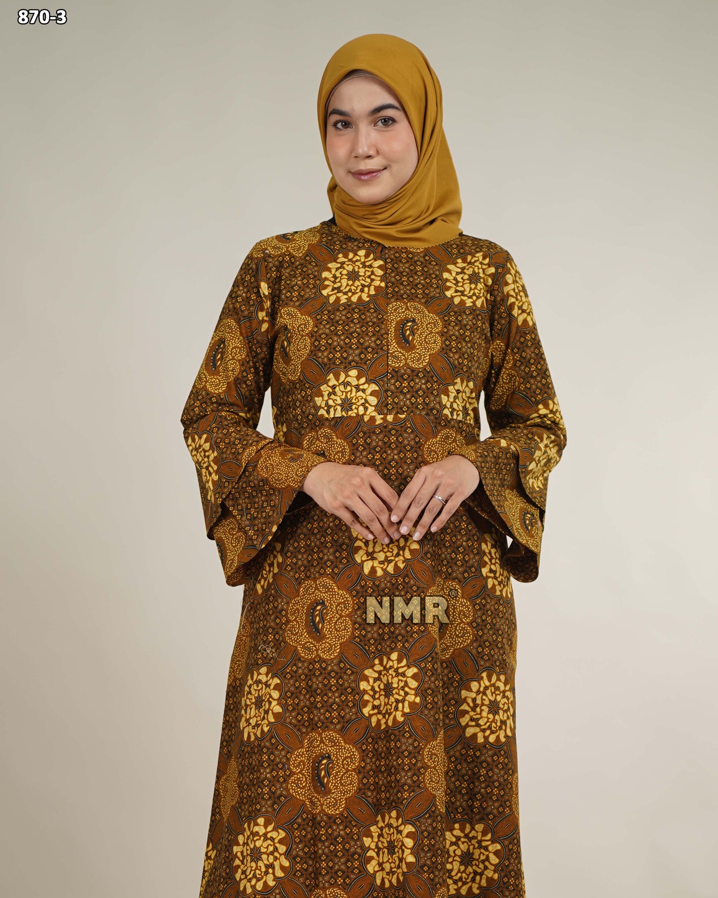 NMR Gamis Batik Katun Premium Vol 870