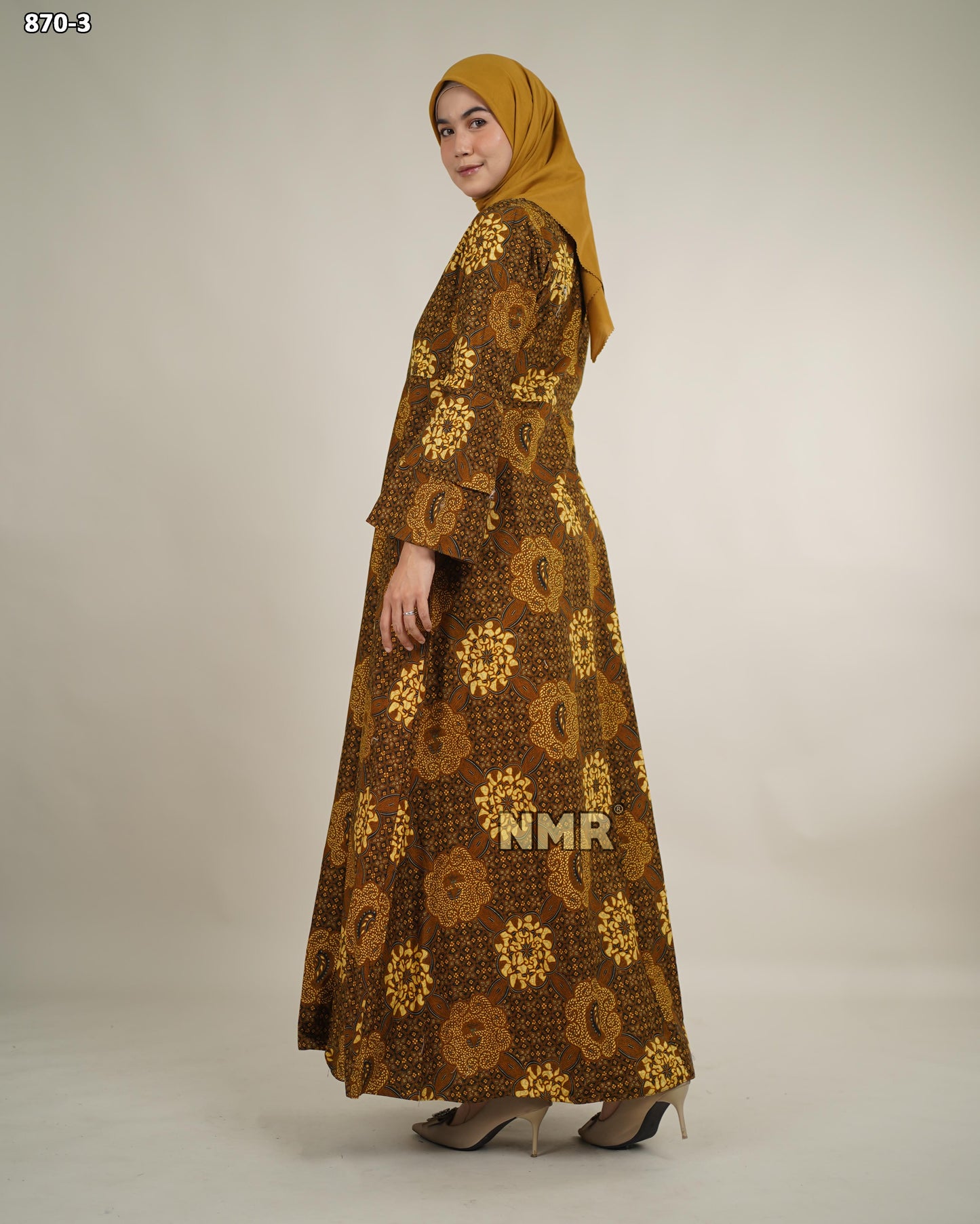 NMR Gamis Batik Katun Premium Vol 870