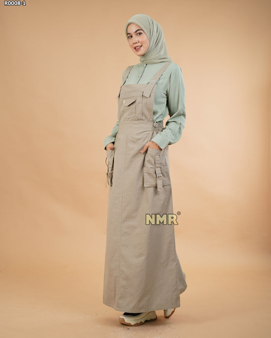 NMR Gamis Jumpsuit Overall Baby Canvas Vol R0008-1