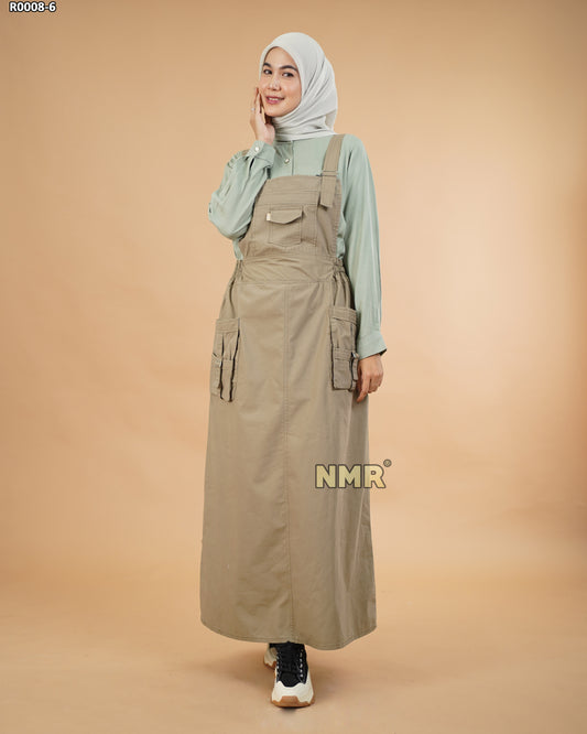 NMR Gamis Jumpsuit Overall Baby Canvas Vol R0008-6